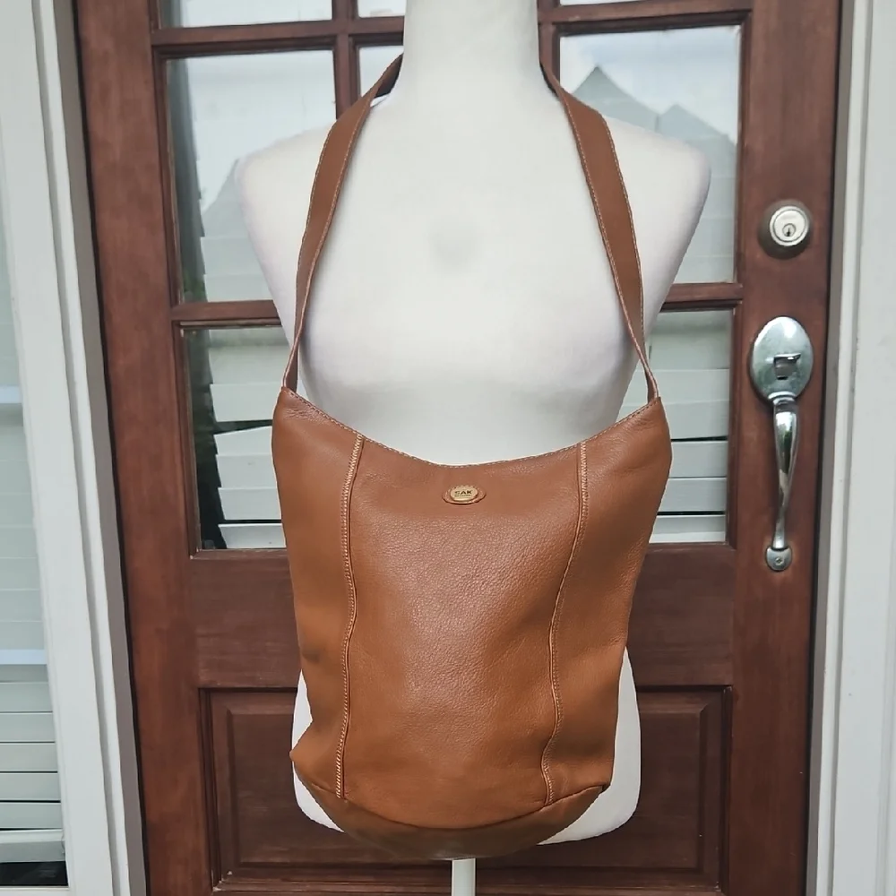 The Sak Original Caramel Brown Soft Leather Hobo